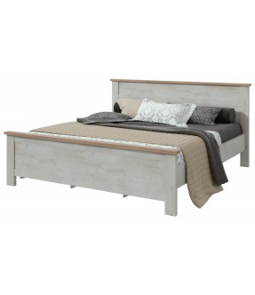 BED MONACO (2PCS) 6'0 AVORIO SOFT / CARVALHO